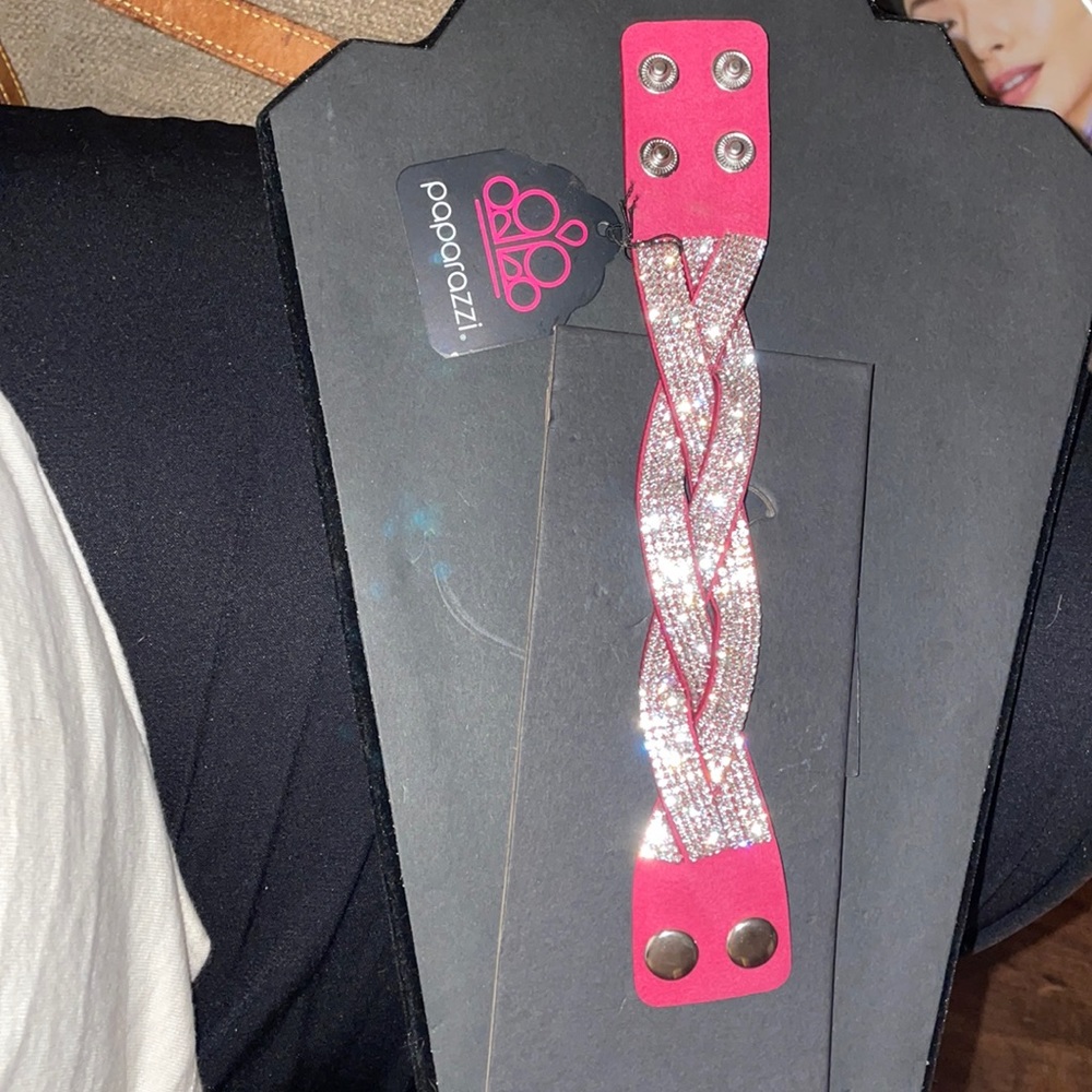 Pink Snap bracelet
